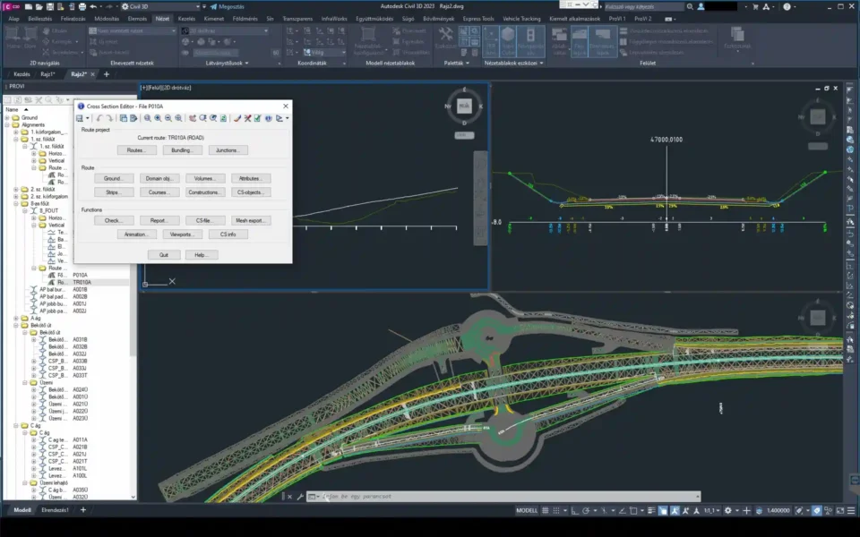Road planning design as a reference from UTIBER