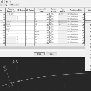 Automated planning support